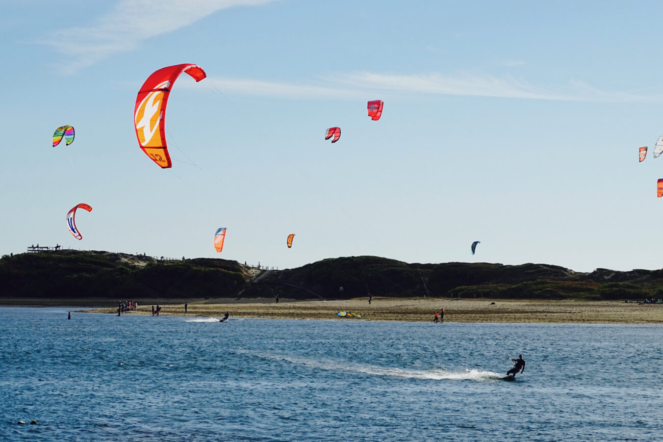 Esposende, kite-surf no rio cávado, agosto 2017